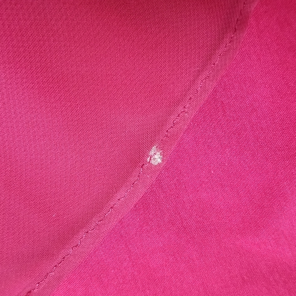 Beautiful Ruby Red Niki by Niki Livas Gown. - Picture 8 of 9